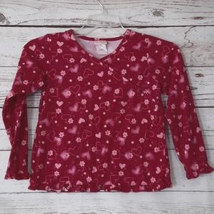 St. Eve Girls Long Sleeve Pajama Top